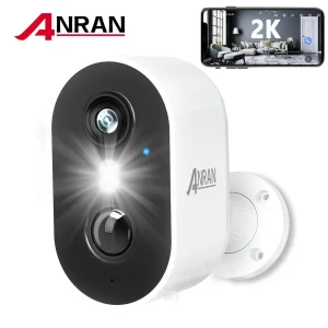 ANRAN 2K Wireless Outdoor Security Camera with Spotlight