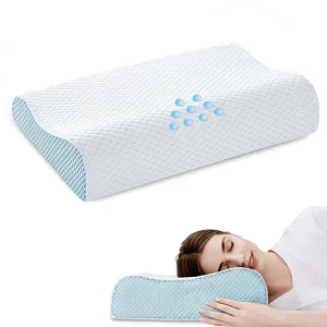 Cervical Memory Foam Pillow for Sleeping and Neck and Shoulder Pain Relief